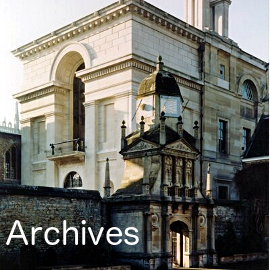 Go to Cambridge University, Gonville and Caius College Archive